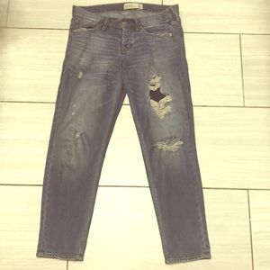 Abercrombie and Fitch boyfriend jean, size 2